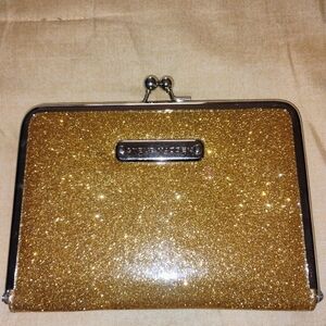 Steve Madden Sparkling Gold Wallet
